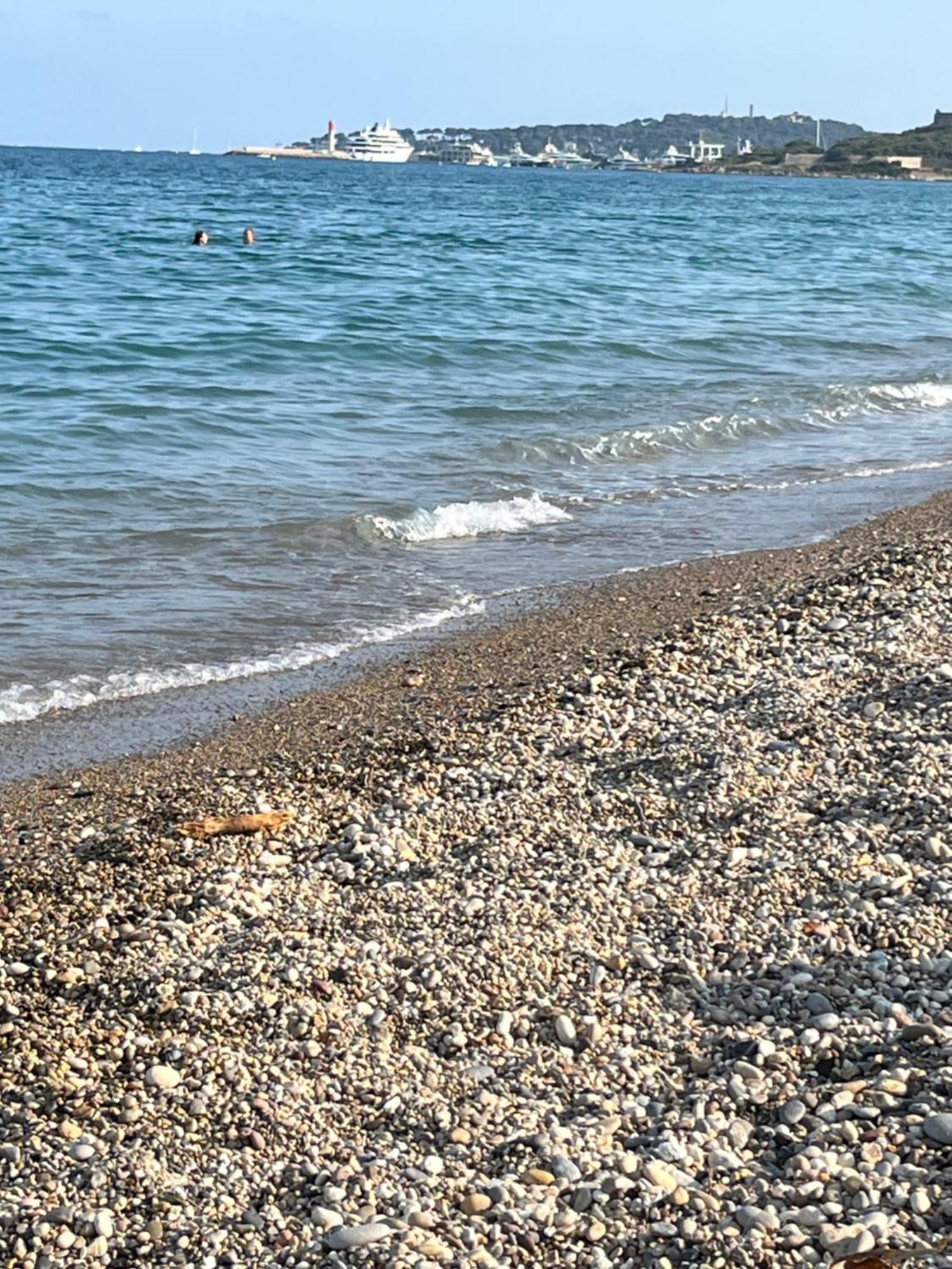 Appartement Vue Mer Acces Plage Antibes Exterior foto